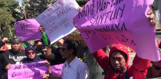 Kecam Kekerasan Terhadap Jurnalis, wartawan Surabaya Gelar Aksi