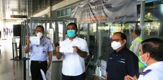 Pelabuhan Tanjung Perak Awali Layanan Pemeriksaan Ge-Nose C19