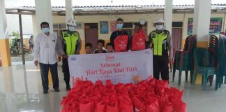 JIIPE Bagikan 500 Paket Lebaran Untuk Anak Yatim dan Dhuafa