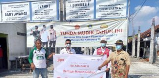 CSR , JIIPE Bagikan Hewan Qurban