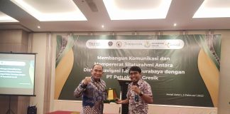 Optimalkan TUKS, Petrokimia Gresik Bangun Komunikasi Dengan Disnav Surabaya