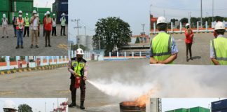 Peringati Bulan K3, Dorong Peningkatan Budaya K3 TKBM PelabuhanTanjung Perak