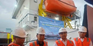 Tol Laut, Kendhaga Nusantara 12 Jalani Pelayaran Perdana Di Luas Line