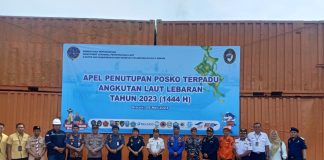 Kepala KSOP Gresik Hotman Siagian : Masa Angleb 2023 di Gresik Secara Umum Berjalan Dengan Baik