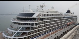 Viking Orion Kapal Pesiar ke 7 Singgahi Pelabuhan Tanjung Perak 2023