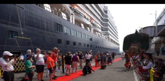 MS Westerdam Kali ke 3 Kunjungi Tanjung Perak