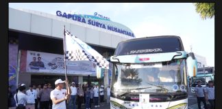 Mudik Asyik, SPTP Berangkatkan 500 Orang Mudik Gratis