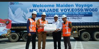 TTL Sambut Rute Baru Asia – India