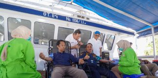 Sinergi Komunitas Maritim, Donor Darah di Rumah Sakit Terapung