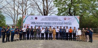 Peringati Hari Menara Suar ke 10, Disnav Tanjung Perak Laksanakan Upacara Di Sembilangan