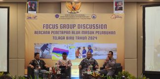 Tetapkan Alur Pelabuhan Telaga Biru, Disnav Tanjung Perak Gelar FGD