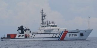 Erupsi Lewotobi, Pangkalan Penjagaan Laut dan Pantai Tanjung Perak Siagakan KN Chundamani