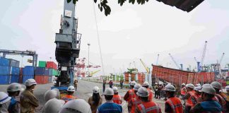 Peringati K3 2025, Pelindo Terminal Petikemas laksanakan Training Vertical Rescue