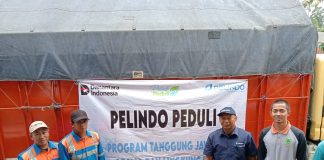 Pelabuhan Kawasan Tanjung Tembaga Salurkan Bantuan Bencana Erupsi Semeru