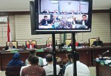 Adu Argumen, Sidang Mega Korupsi Pengerukan kolam Pelabuhan Tanjung