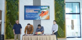 Dukung Pelabuhan Aman dan Transparan, TPS Gandeng PSL Pasang 2 Alat Pemindai Petikemas